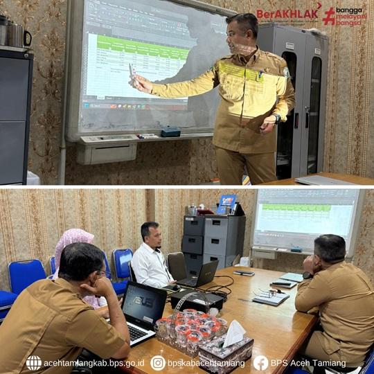 Coordination with Public Health Office: BPS of Aceh Tamiang Discusses Stunting