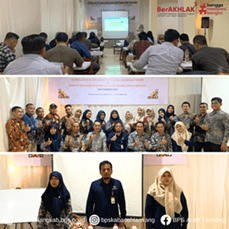 BPS of Aceh Tamiang Regency Held Training Of Susenas September 2024