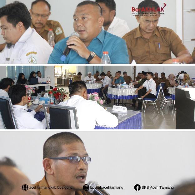 BPS of Aceh Tamiang conducts socialization for Siskeudes and Podes 2024 activities